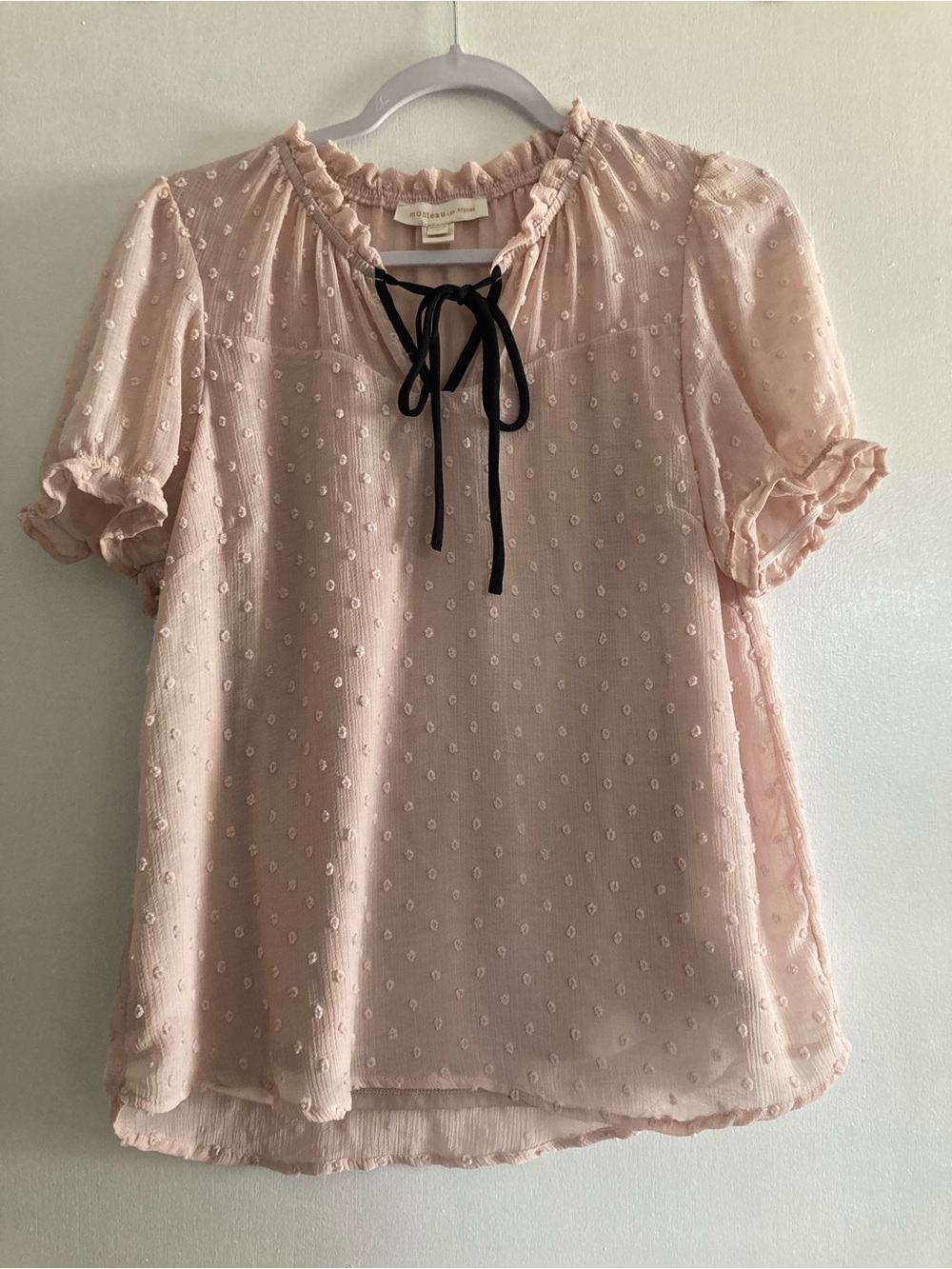 Monteau pink blouse